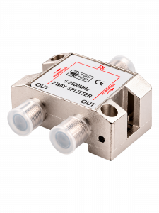 Орбита OT-AVS01 сплиттер на 2ТВ (5-2500MHz) (УПАКОВКА 10шт)